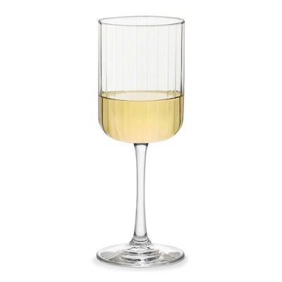 Libbey Paneled Champagne Flute Glasses, 7.5-ounce, Set Of 4 : Target