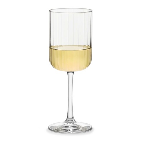 Joyjolt Christian Siriano New York Chroma Iridescent Red Wine Glass - 17.5  Oz - Set Of 2 : Target
