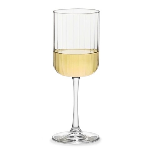 Libbey Paneled All Purpose Wine Glasses, 13.5-ounce, Set Of 4 : Target