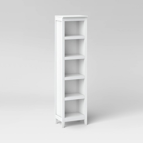 Slim narrow outlet bookcase