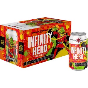 Revolution Infinity Hero Juicy IPA - 6pk/12 fl oz Cans - 1 of 4