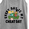 Women's - Hey Arnold! - Cheat Day Graphic Racerback Tank - 2 of 4