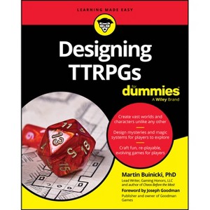 Designing Ttrpgs for Dummies - by  Martin Buinicki (Paperback) - 1 of 1