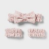 3pc Spa Headband and Wrist Scrunchie Set - Room Essentials™ - 2 of 4