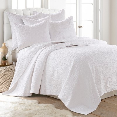 Sherbourne White Cotton Euro Sham Set of 2