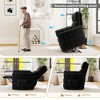 37'' Power Lift Recliner Chair, Round Plush Faux Fur Footrest,Sturdy for Living Room&Bedroom - 4 of 4