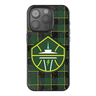 Keyscaper WNBA Plaid Bling Cell Phone Case for iPhone 14 Pro Max