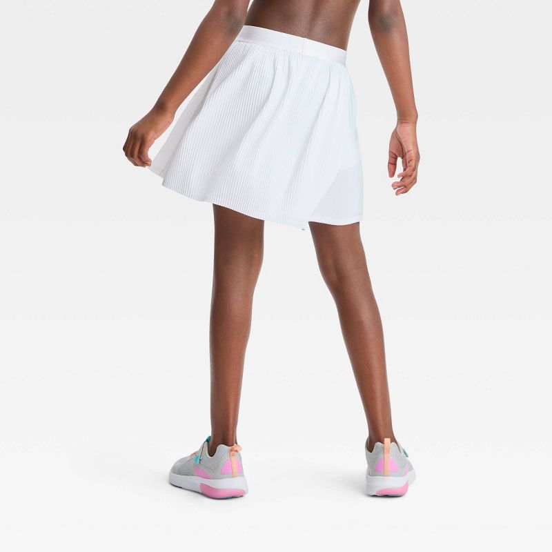 Girls&#39; Pleated Woven Skort - All In Motion™, 3 of 7