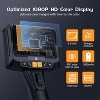 KIMORE Industrial Endoscope - 1080P HD Single Lens, 5" IPS Display, IP67 Waterproof, LED Illumination, 6.6ft Flexible Gooseneck, for Auto Inspections - 3 of 4