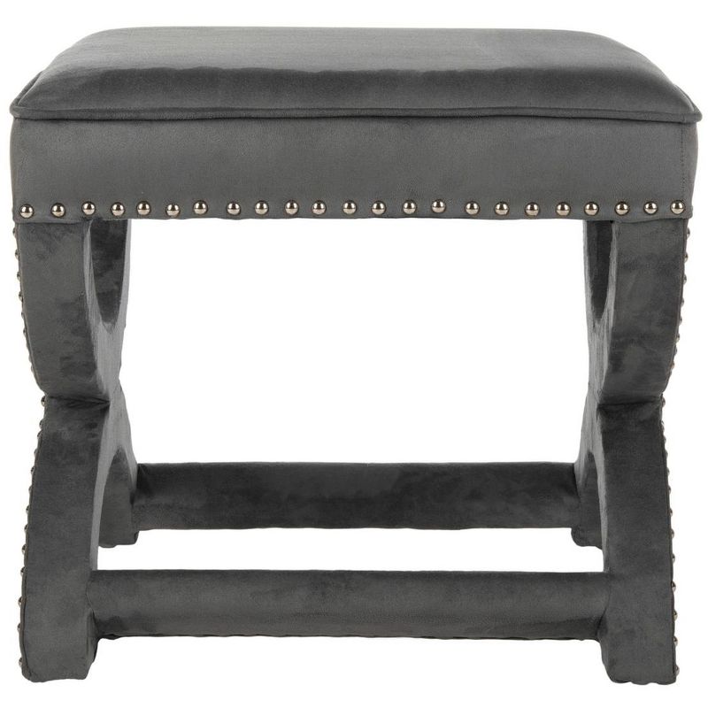 Mystic Ottoman with Silver Nail Heads  - Safavieh, 4 of 8