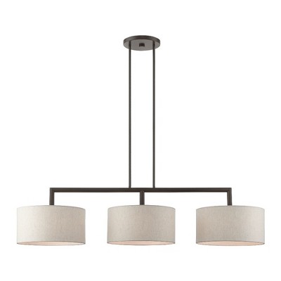 Livex Lighting Meridian 3 - Light Chandelier in  English Bronze