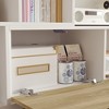 FUFU&GAGA Stretchable TV Cabinet with Bookshelf: Flexible Design, Integrated Storage, Durable Build - 3 of 4