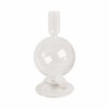 Modern Candle Holder with Round Bubble Sculptural Base - Decorative Candle Holder for Dining Table, Shelf Decor, or Entryway Accent - 2 of 4