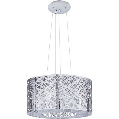 ET2 Lighting Inca 7 - Light Pendant in  Polished Chrome