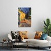 The Cafe Terrace on The Place du Forum (Cafe Terrace at Night) 1888 by Vincent van Gogh Unframed Wall Canvas - iCanvas - 3 of 4