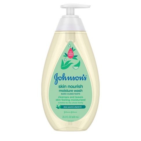 Johnson's CottonTouch Newborn Baby Wash & Shampoo, 27.1 fl. oz 