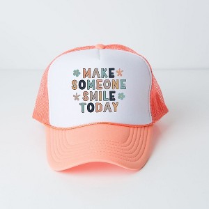 The Juniper Shop Make Someone Smile Today Youth Foam Trucker Hat - 1 of 2