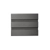 Chloe Lighting Beckett Contemporary Led Light Textured Black Outdoor Wall Sconce 5" Tall - 3 of 4