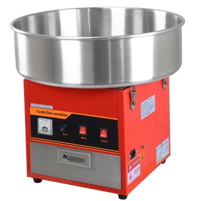 PartyHut PartyHut Large Commercial Cotton Candy Machine Party Candy Floss Maker Red