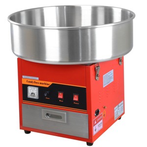 PartyHut PartyHut Large Commercial Cotton Candy Machine Party Candy Floss Maker Red - 1 of 4