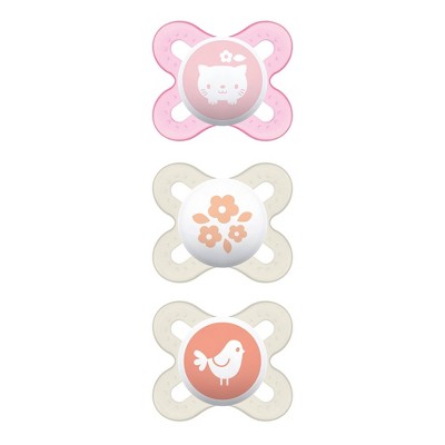 MAM 3pk Pacifier Newborn - Girl