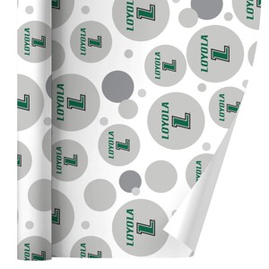 Loyola University Maryland Secondary Logo Gift Wrap Wrapping Paper Roll 30x72 - 1 of 4