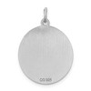 Black Bow Jewelry Sterling Silver Laser Etched Collie Dog Pendant, 19mm - 3 of 4