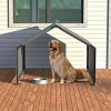 Waterproof Outdoor Dog House with UV Protection,Portable Pet Shade Canopy Shelter for Small And Medium Dogs And Cats–LAOTIES - 3 of 4