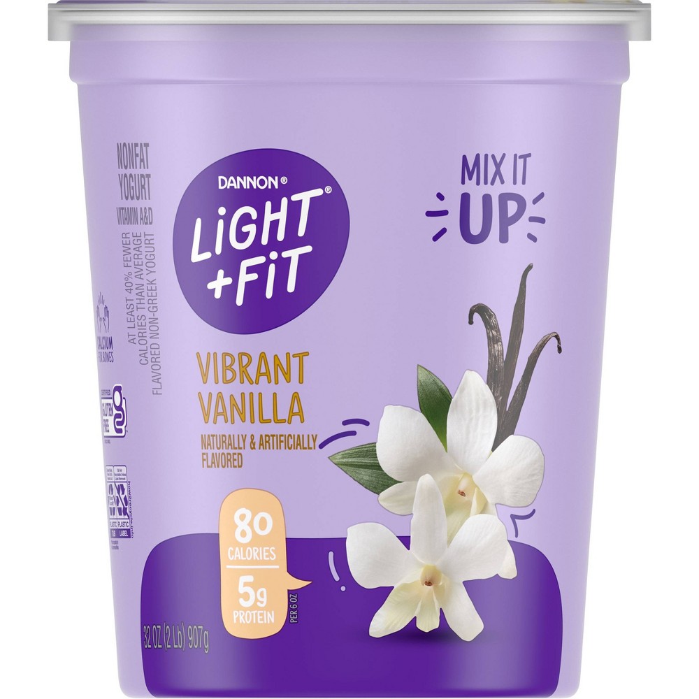 UPC 036632002600 - Dannon Light & Fit Vibrant Vanilla Nonfat