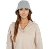 Anna-Kaci Womens Fall Knitted Bucket Hat Summer Travel Beach Crochet Fisherman Sun Hat - 2 of 4