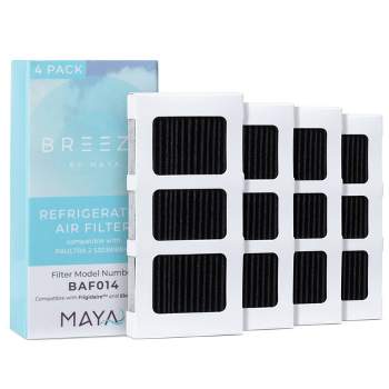 Breeze by MAYA Replacement Frigidaire/Electrolux Paultra2 242047805 Refrigerator Air Filter 4pk - BAF414