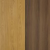 Flash Furniture Glenbrook 2 Pk. 42'' Square Table Top with Natural or Walnut Reversible Laminate Top - 3 of 3