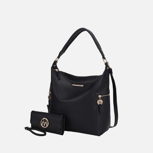 MKF Collection Ophelia Vegan Leather Women’s Hobo Bag with Wallet by Mia K - 1 of 4