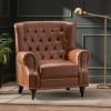 Lyngins Modern Luxury Tufted Recliner Chair with High Back & Adjustable Footrest,Accent Sofa Arm Chair for Living Room - 3 of 4