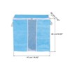 Unique Bargains Storage Bag Organizer with Reinforced Handle Sturdy Zipper - 2 of 4