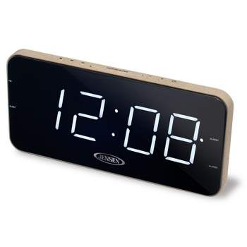 JENSEN JCR-212 Digital AM/FM Dual Alarm Clock Radio