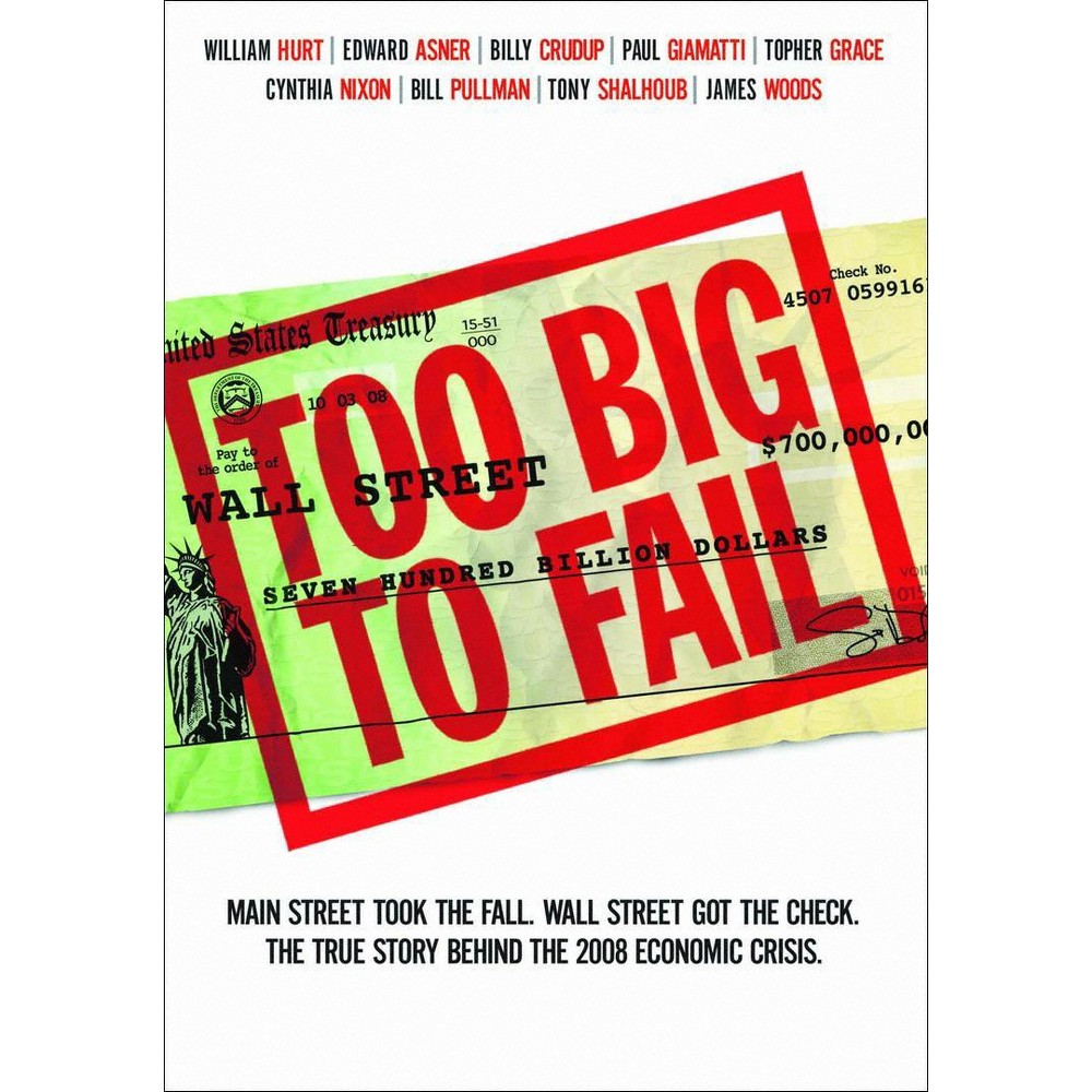 UPC 883929206162 product image for Too Big to Fail (dvd_video) | upcitemdb.com