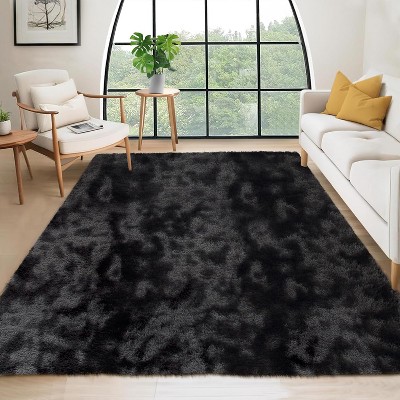 Runner Rug,Non-Slip Stain Resistant Fluffy Nursery Rug,Ultra Soft Shag Throw Carpet Solid Color Indoor Floor Carpet for Bedroom