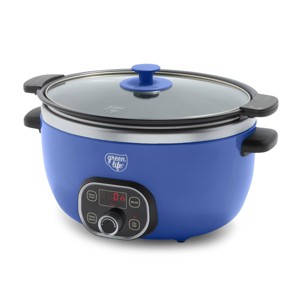 GreenLife Healthy Duo 6qt Slow Cooker - 1 of 4