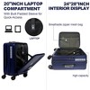 YONWAY 3 Piece Luggage Set, Expandable Hardside Carry-On Luggage, with front opening, with TSA lock & Spinner Wheels, for Travel - 2 of 4