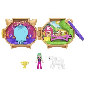 Polly Pocket Pet Collection –  Compact Playset with Mini Doll, Pet Figure & Themed Accessories - 1 of 4