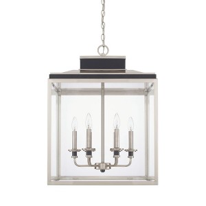 Capital Lighting Tux 6 - Light Chandelier in  Black Tie - 1 of 2