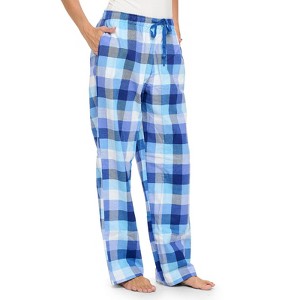 Casual Nights Women's Flannel Pajama Sleep Pants, Super Soft Plaid Pjs Bottoms - 1 of 4