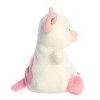 Aurora Small Party Sized Belle Strawberry Cow Palm Pals Adorable Stuffed Animal Pink 8" - 3 of 4