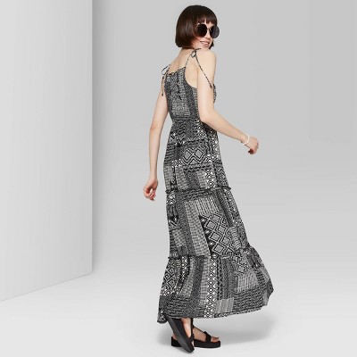 black maxi dress target