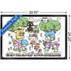 Trends International Hello Kitty and Friends: 24 Nature - Group Framed Wall Poster Prints - 3 of 4