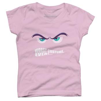 Girl's Design By Humans Worst Costume Ever (Halloween) By Editive T-Shirt