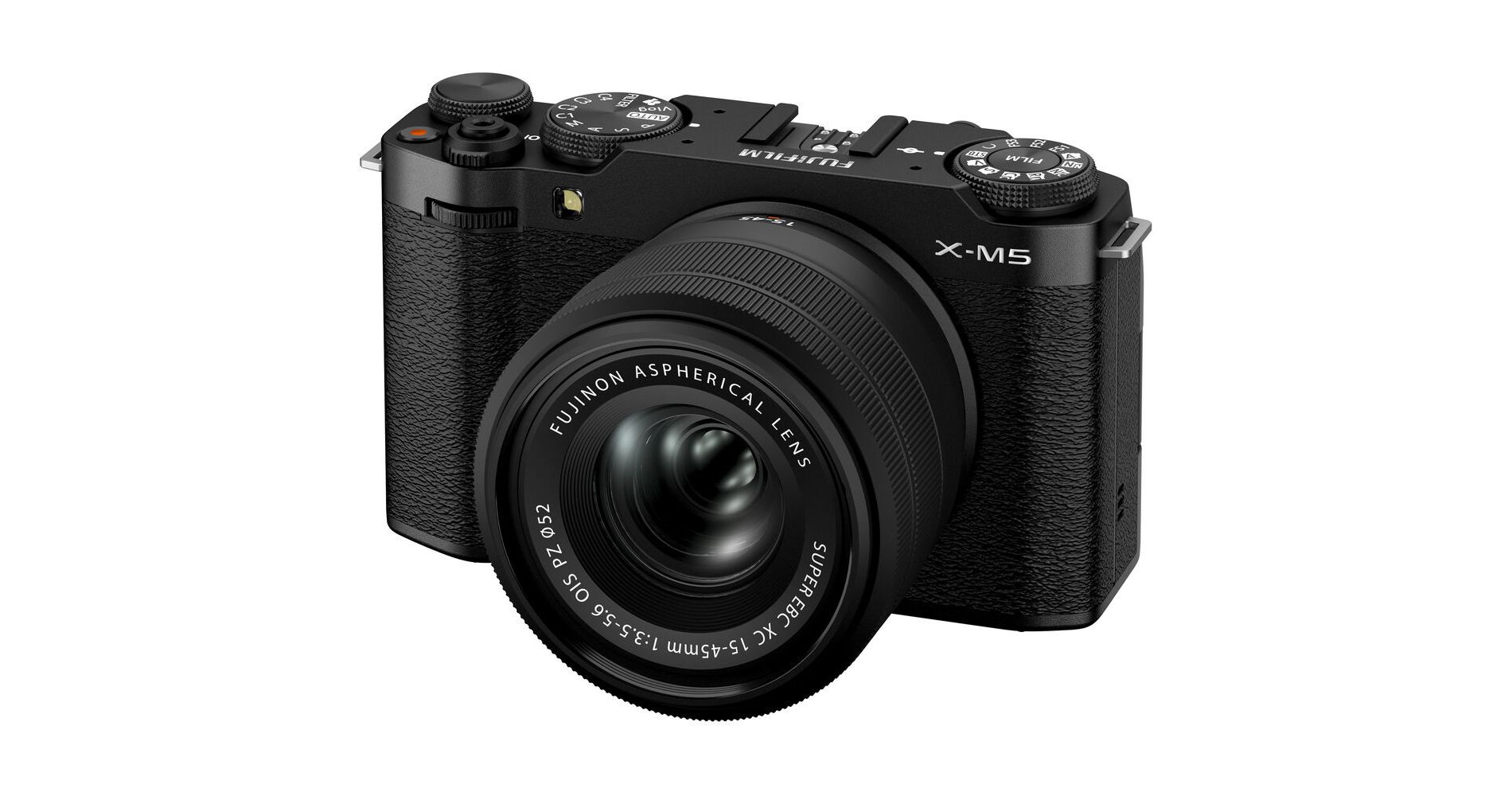 Fujifilm X-M5 Mirrorless Camera with XC 15-45mm Lens Kit (Black)