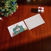 Unique Bargains Christmas Greeting Card Paper 5"x3.3" 1 Set - 2 of 4