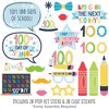 Big Dot of Happiness Happy 100th Day of School - 100 Days Party Photo Booth Props Kit - 20 Count - 2 of 4